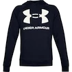 Pánská mikina Under Armour  Rival Fleece Big Logo HD dark blue SMT