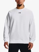 Pánská mikina Under Armour  Rival Fleece Crew-WHT 3XL