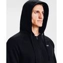 Pánská mikina Under Armour  Rival Fleece FZ Hoodie Dynamic black