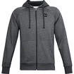 Pánská mikina Under Armour  Rival Fleece FZ Hoodie grey