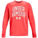 Pánská mikina Under Armour  RIVAL TERRY CREW-RED M