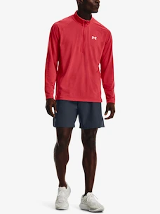 Pánská mikina Under Armour  STREAKER HALF ZIP-RED L