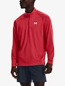 Pánská mikina Under Armour  STREAKER HALF ZIP-RED