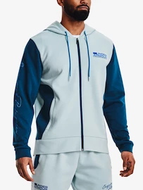 Pánská mikina Under Armour SUMMIT KNIT FZ HD-BLU