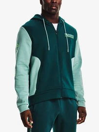 Pánská mikina Under Armour SUMMIT KNIT FZ HD-GRN