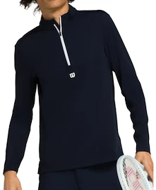 Pánská mikina Wilson M Elevate Performance 1/2 Zip Navy