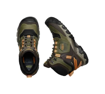 Pánská outdoorová obuv Keen Ridge Flex Mid Wp Capulet Olive/Desert Sun  US 10