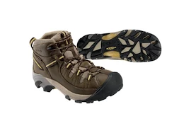 Pánská outdoorová obuv Keen Targhee II Mid Wp Black Olive/Yellow