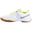 Pánská sálová obuv Babolat  Shadow Tour 5 Men White/Lime