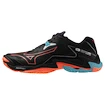 Pánská sálová obuv Mizuno  Wave Lightning Z8 Black/Neon Flame