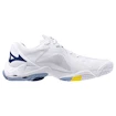 Pánská sálová obuv Mizuno  Wave Lightning Z8 White/Bellwether Blue