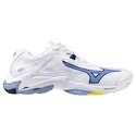 Pánská sálová obuv Mizuno  Wave Lightning Z8 White/Bellwether Blue