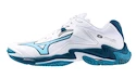 Pánská sálová obuv Mizuno  WAVE LIGHTNING Z8 White/Sailor Blue/Silver