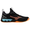 Pánská sálová obuv Mizuno  Wave LUMINOUS 3 Black/Neon Flame