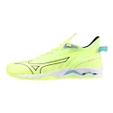 Pánská sálová obuv Mizuno  Wave Mirage 5  Neo Lime/Black/Splish Splash