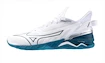 Pánská sálová obuv Mizuno  WAVE MIRAGE 5 White/Sailor Blue/Silver