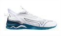 Pánská sálová obuv Mizuno  WAVE MIRAGE 5 White/Sailor Blue/Silver