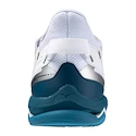 Pánská sálová obuv Mizuno  WAVE MIRAGE 5 White/Sailor Blue/Silver