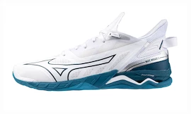 Pánská sálová obuv Mizuno  WAVE MIRAGE 5 White/Sailor Blue/Silver