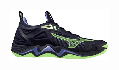 Pánská sálová obuv Mizuno  WAVE MOMENTUM 3 Evening Blue/Techno Green/Iolite  EUR 51