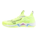 Pánská sálová obuv Mizuno  Wave Momentum 3  Neo Lime/Black/Splish Splash