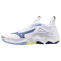 Pánská sálová obuv Mizuno  Wave MOMENTUM 3 White/Bellwether Blue