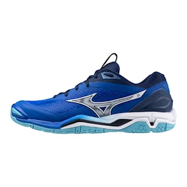 Pánská sálová obuv Mizuno Wave Stealth 6 Mugen Blue/White/Estate Blue