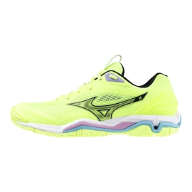 Pánská sálová obuv Mizuno Wave Stealth 6 Neo Lime/Black/Splish Splash