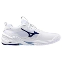 Pánská sálová obuv Mizuno  Wave STEALTH NEO 2 White/Bellwether Blue