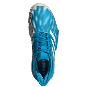 Pánská tenisová obuv adidas SoleCourt Boost Clay M Blue/White