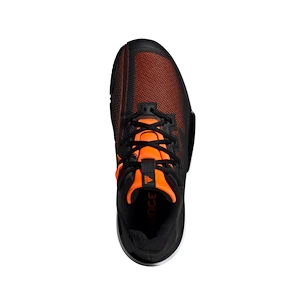 Pánská tenisová obuv adidas SoleMatch Bounce M Clay Black/Orange