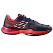 Pánská tenisová obuv Babolat Jet Mach 3 All Court Men Black/Poppy Red