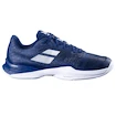 Pánská tenisová obuv Babolat Jet Mach 3 Clay Men Dark Blue/Silver