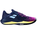 Pánská tenisová obuv Babolat Propulse Fury 3 Clay Men Dark Blue/Pink Aero