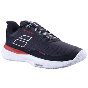 Pánská tenisová obuv Babolat SFX Evo All Court Men Black/Fiesta Red  EUR 41