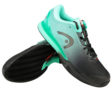 Pánská tenisová obuv Head Sprint Pro 3.0 Clay Black/Teal