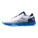 Pánská tenisová obuv Mizuno Wave Enforce Court AC White/Estate Blue/River Blue