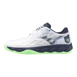 Pánská tenisová obuv Mizuno Wave Enforce Court CC White/Vintage Indigo