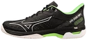 Pánská tenisová obuv Mizuno  Wave Exceed Tour 5 Clay Black/Silver  EUR 42,5