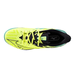 Pánská tenisová obuv Mizuno Wave Exceed Tour 6 CC Sunny Lime/Black/Atlantis  EUR 42