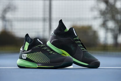 Pánská tenisová obuv Wilson Kaos Rapide SFT Black/Green