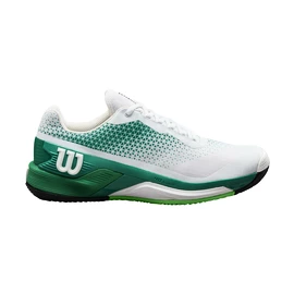 Pánská tenisová obuv Wilson Rush Pro 4.0 Clay White/Green
