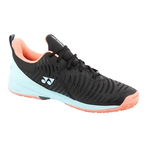 Pánská tenisová obuv Yonex Sonicage 3 Clay M Black/Sky Blue