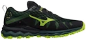 Pánské běžecké boty Mizuno Wave Daichi 6 / Green Gables / Lime Green / Obsidian