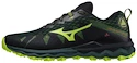 Pánské běžecké boty Mizuno Wave Daichi 6 / Green Gables / Lime Green / Obsidian