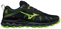 Pánské běžecké boty Mizuno Wave Daichi 6 / Green Gables / Lime Green / Obsidian