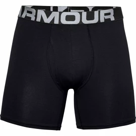 Pánské boxerky Under Armour Charged Cotton 6" 3 Pack black