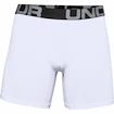 Pánské boxerky Under Armour  Charged Cotton 6" 3 Pack white Dynamic