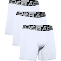 Pánské boxerky Under Armour  Charged Cotton 6" 3 Pack white Dynamic