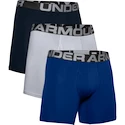 Pánské boxerky Under Armour  Charged Cotton 6in 3 Pack-BLU S